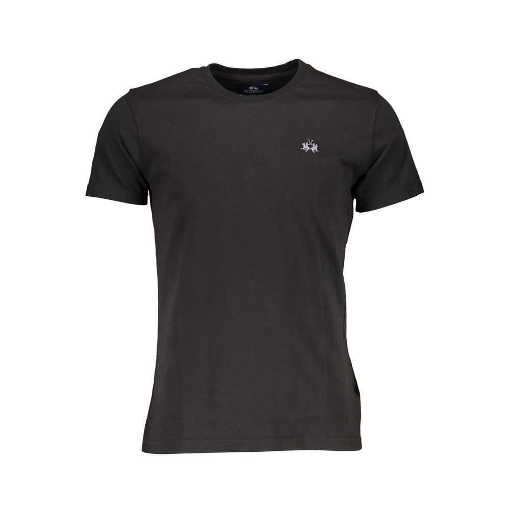 La Martina Elegant Short Sleeve Crew Neck Men's Tee