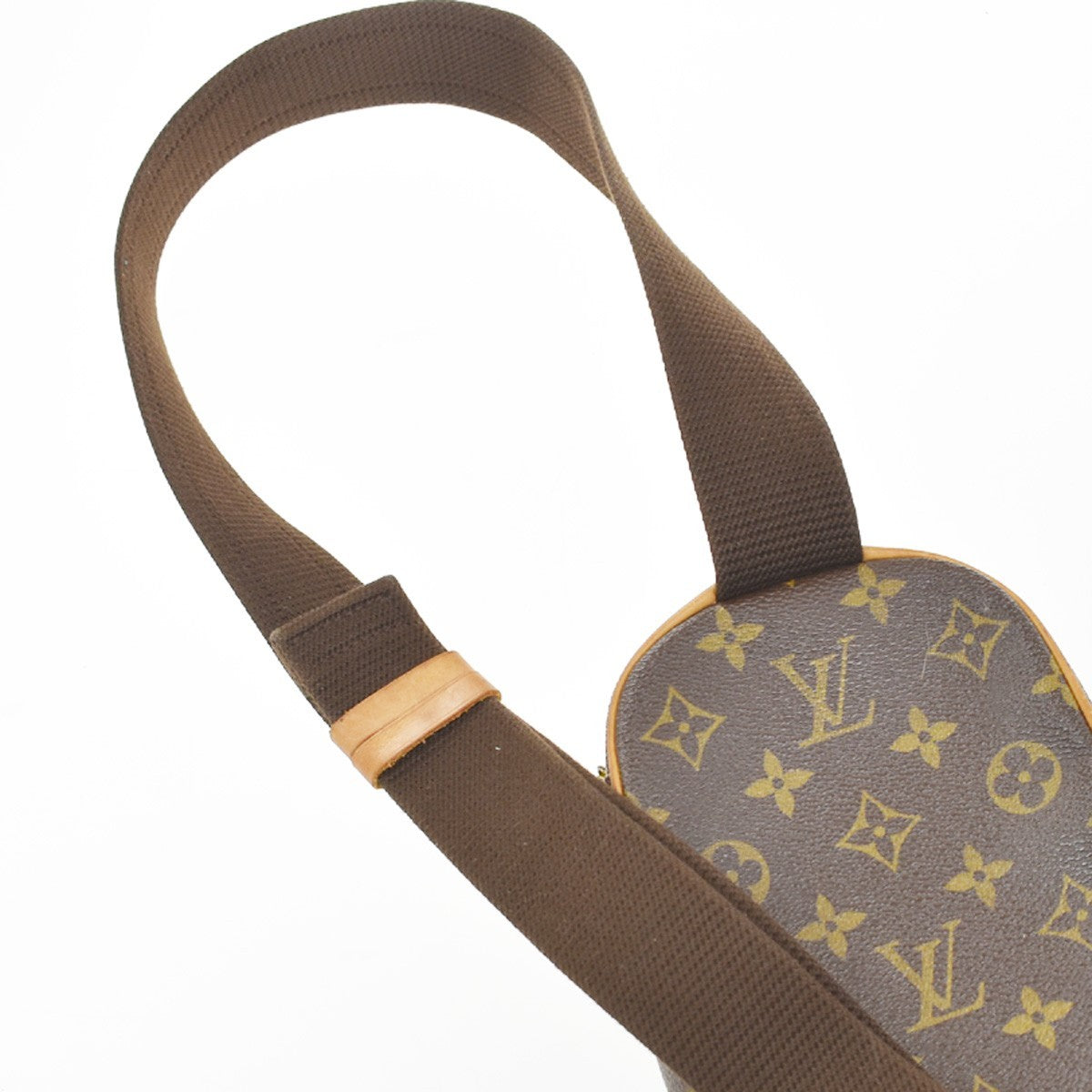 Louis Vuitton Pochette Gange Monogram Canvas Brown Canvas Clutche & Pouche Bag (Pre-Owned)