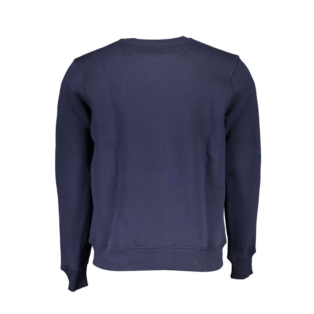 North Sails Blue Cotton Men Men's Sweater