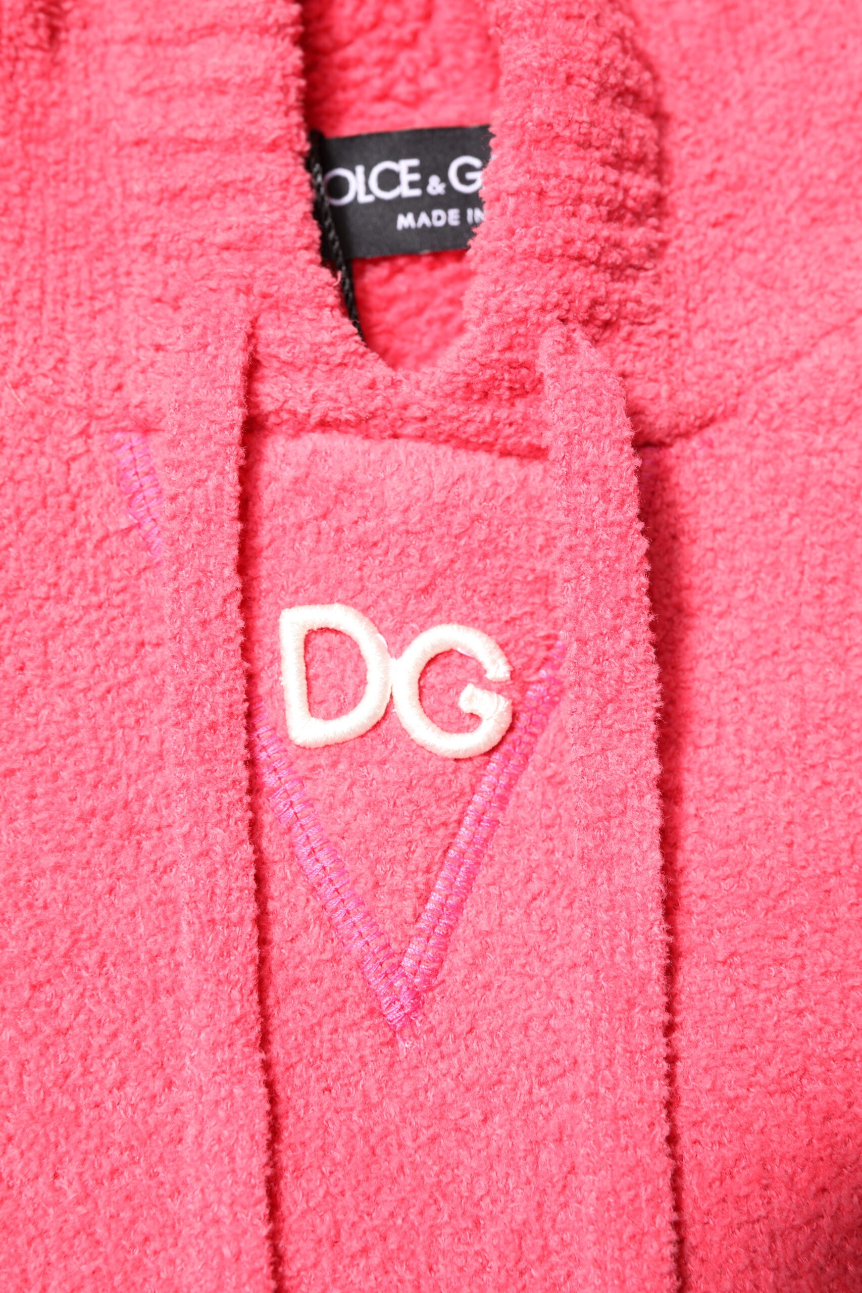 Dolce & Gabbana Red Cotton Knit Hooded Men Pullover Men's Sweater