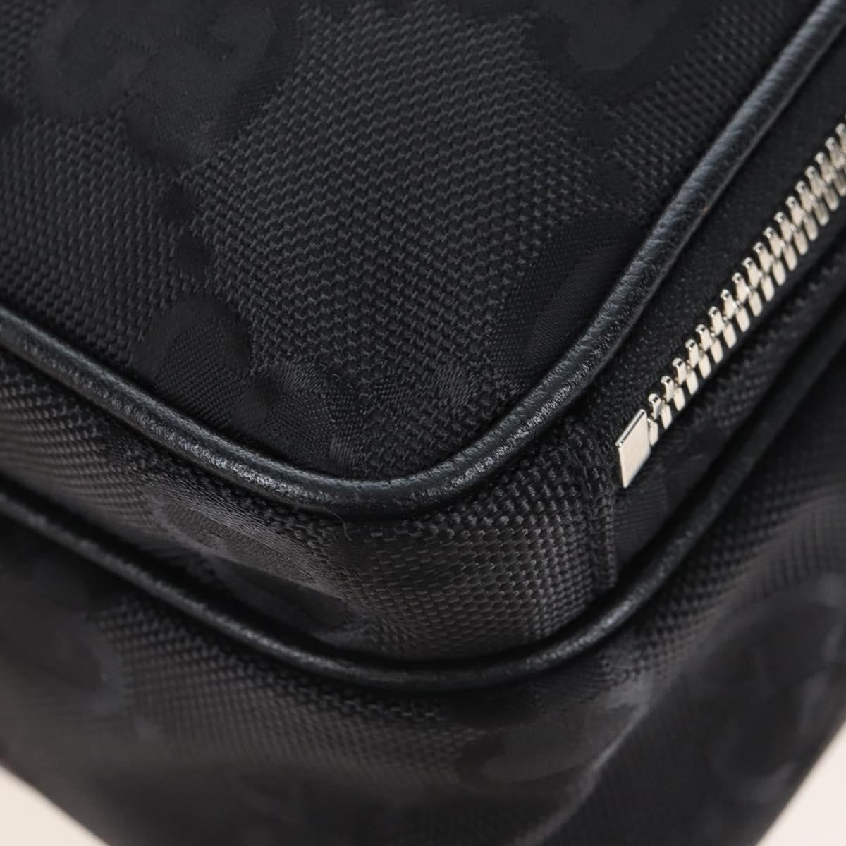 Gucci Off The Grid Messenger Gg Econyl Black Canvas Handbag (Pre-Owned)