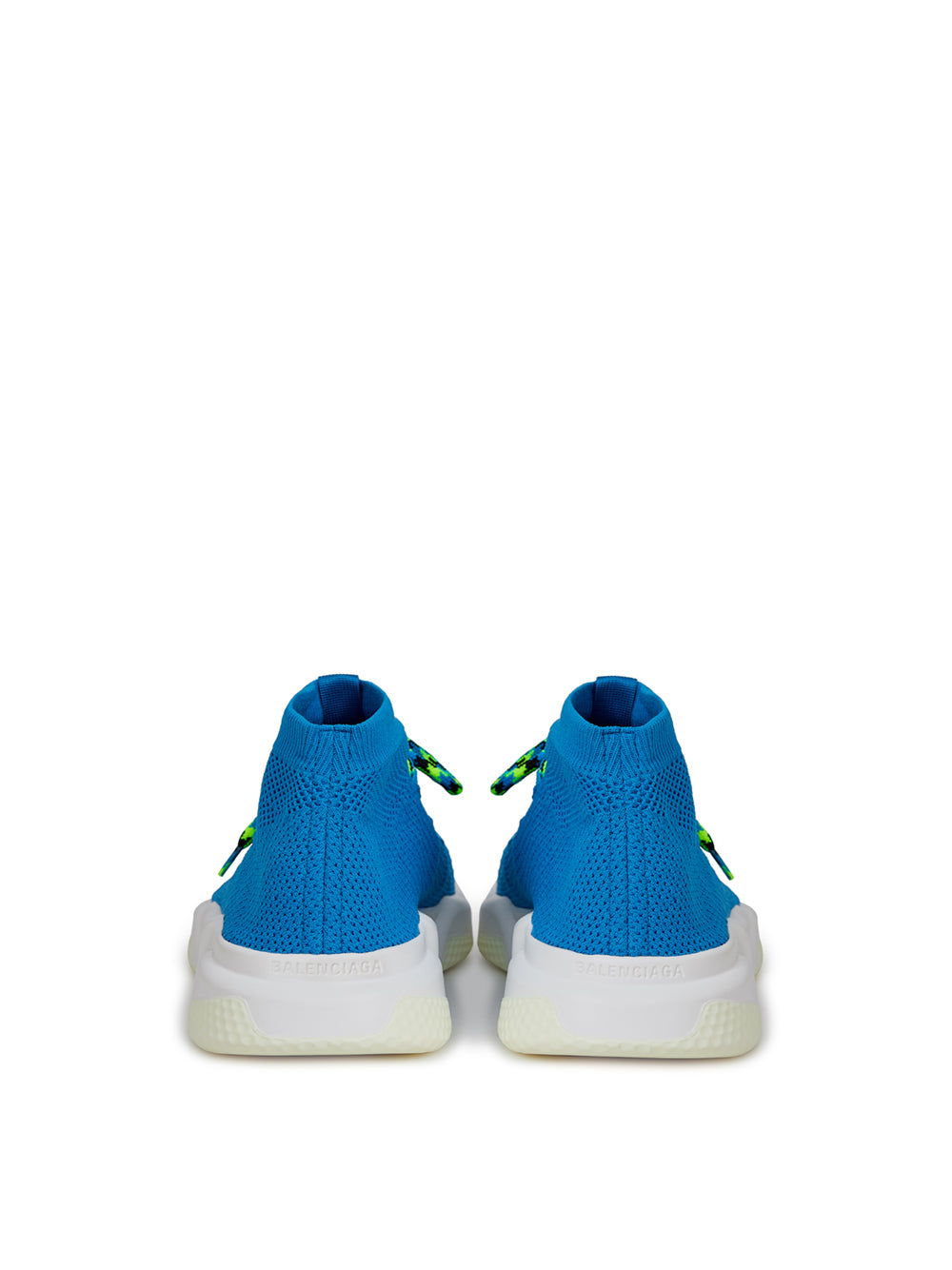 Balenciaga Blue Cotton Athletic Men's Sneakers