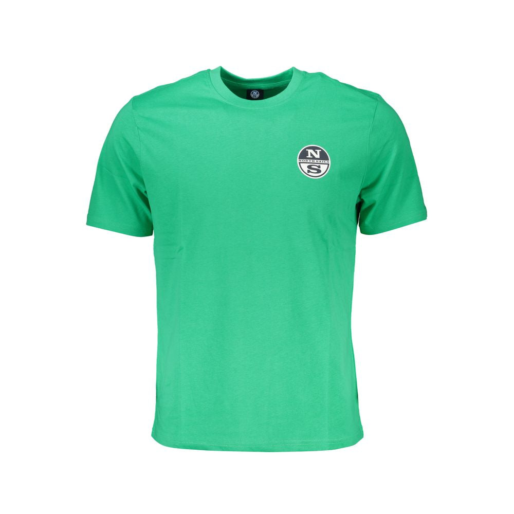 North Sails Green Cotton Men's T-Shirt