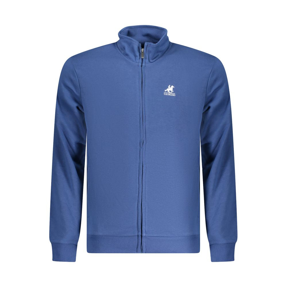 U.S. Grand Polo Blue Cotton Men's Sweater
