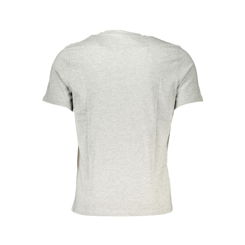North Sails Gray Cotton Men Men's T-Shirt