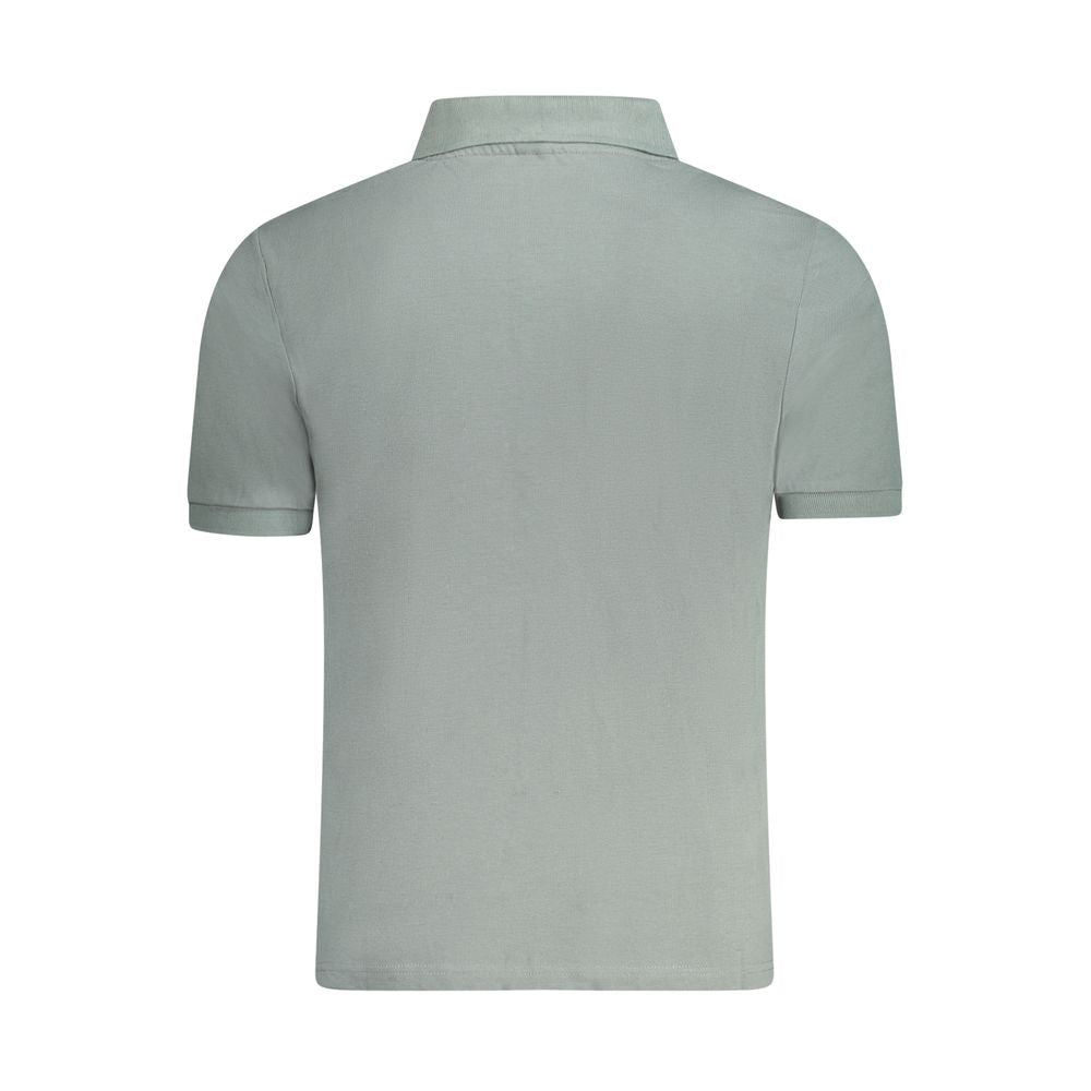 North Sails Green Cotton Men Polo Men's Shirt