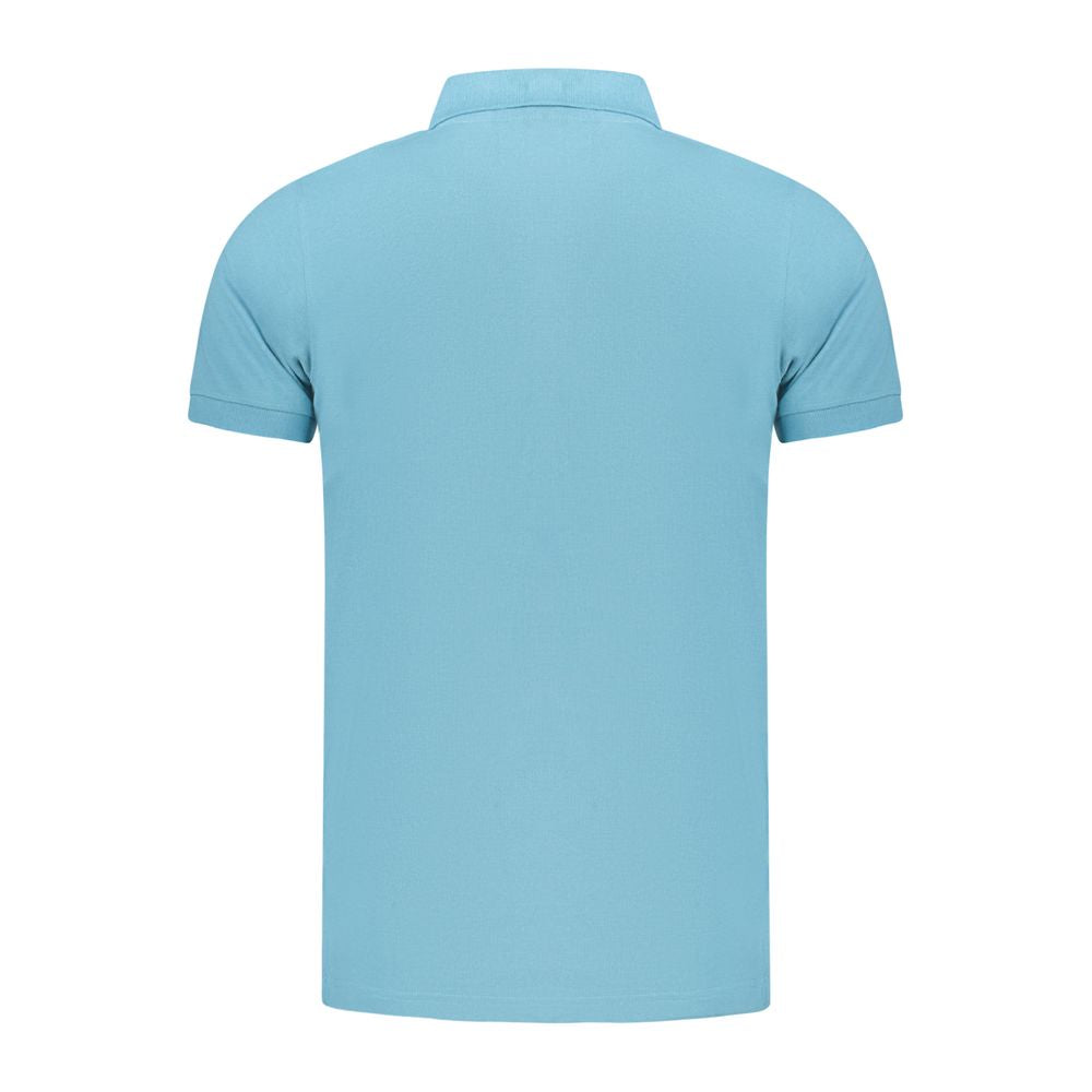 Norway 1963 Light Blue Cotton Men Polo Men's Shirt