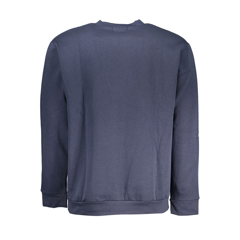 Cavalli Class Elegant Crew Neck Embroidered Men's Sweatshirt