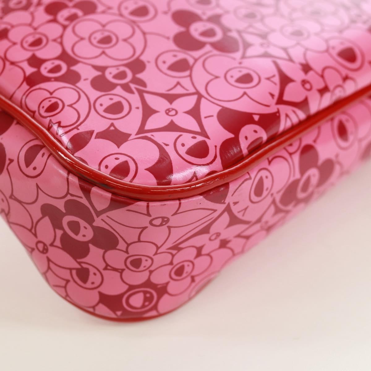 Louis Vuitton Pochette Accessoires Cosmic Blossom Pink Pvc Clutche & Pouche Bag (Pre-Owned)