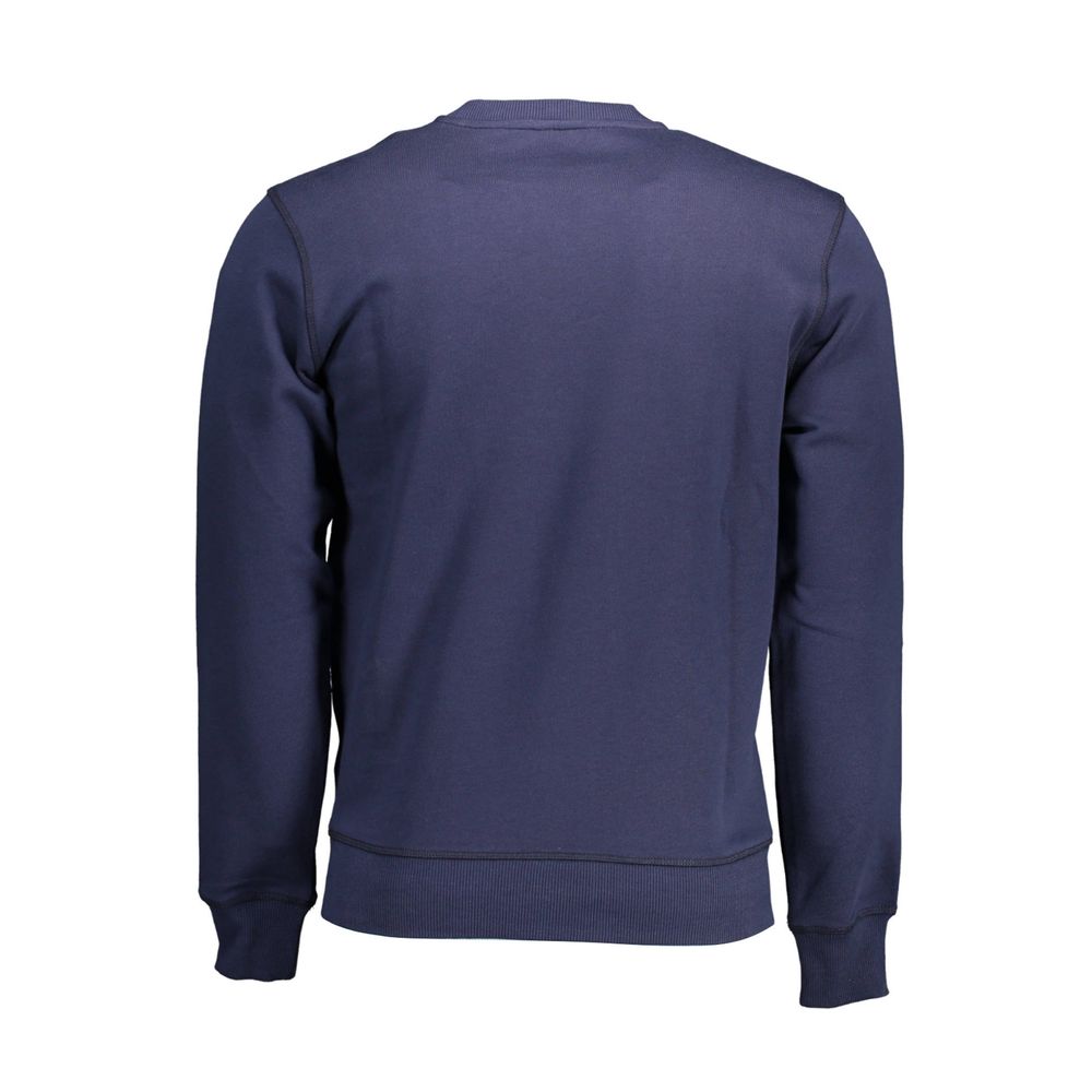 North Sails Blue Cotton Men Men's Sweater