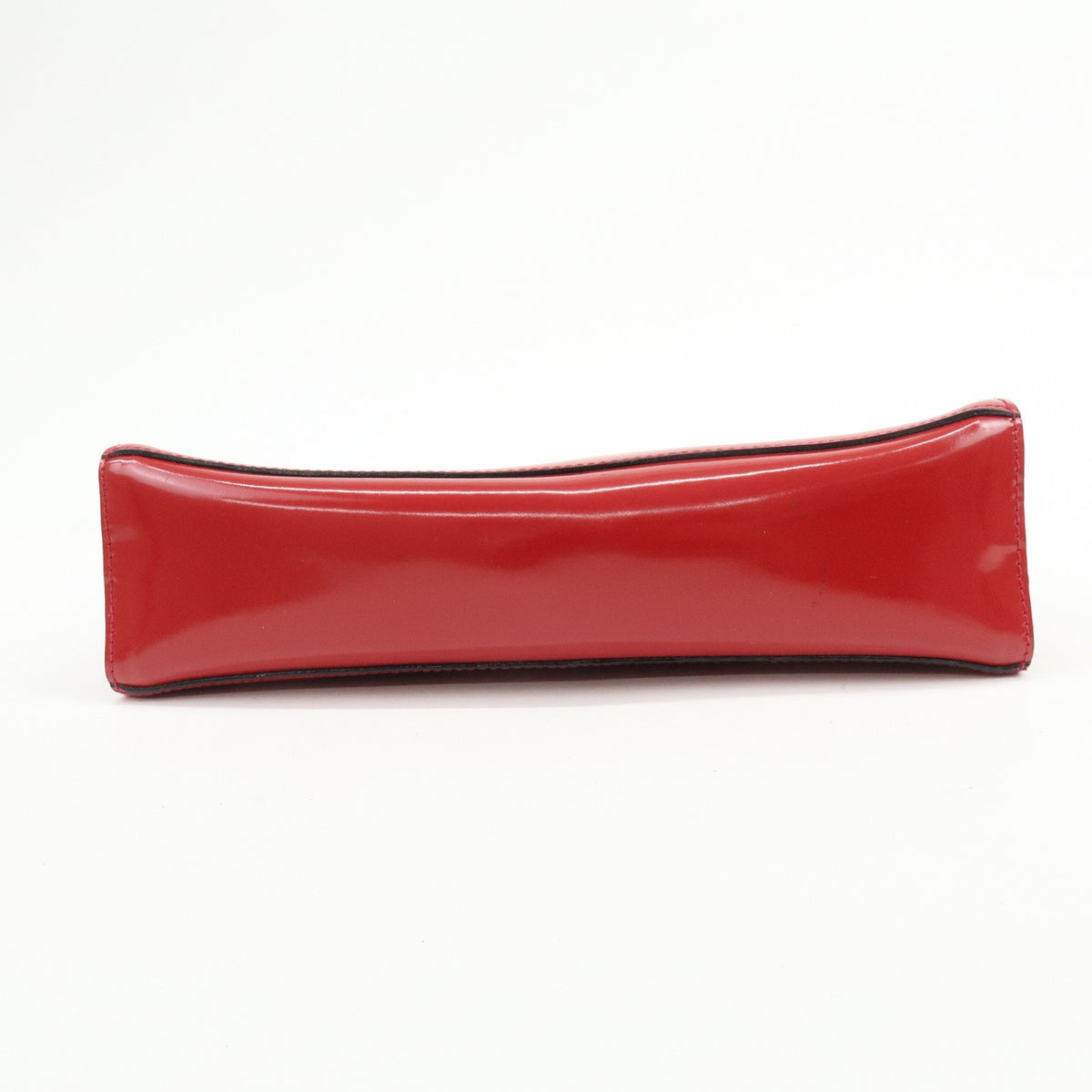 Salvatore Ferragamo Shoulder Bag Patent Leather Red Patent_Leather Shoulder Bag Bag (Pre-Owned)