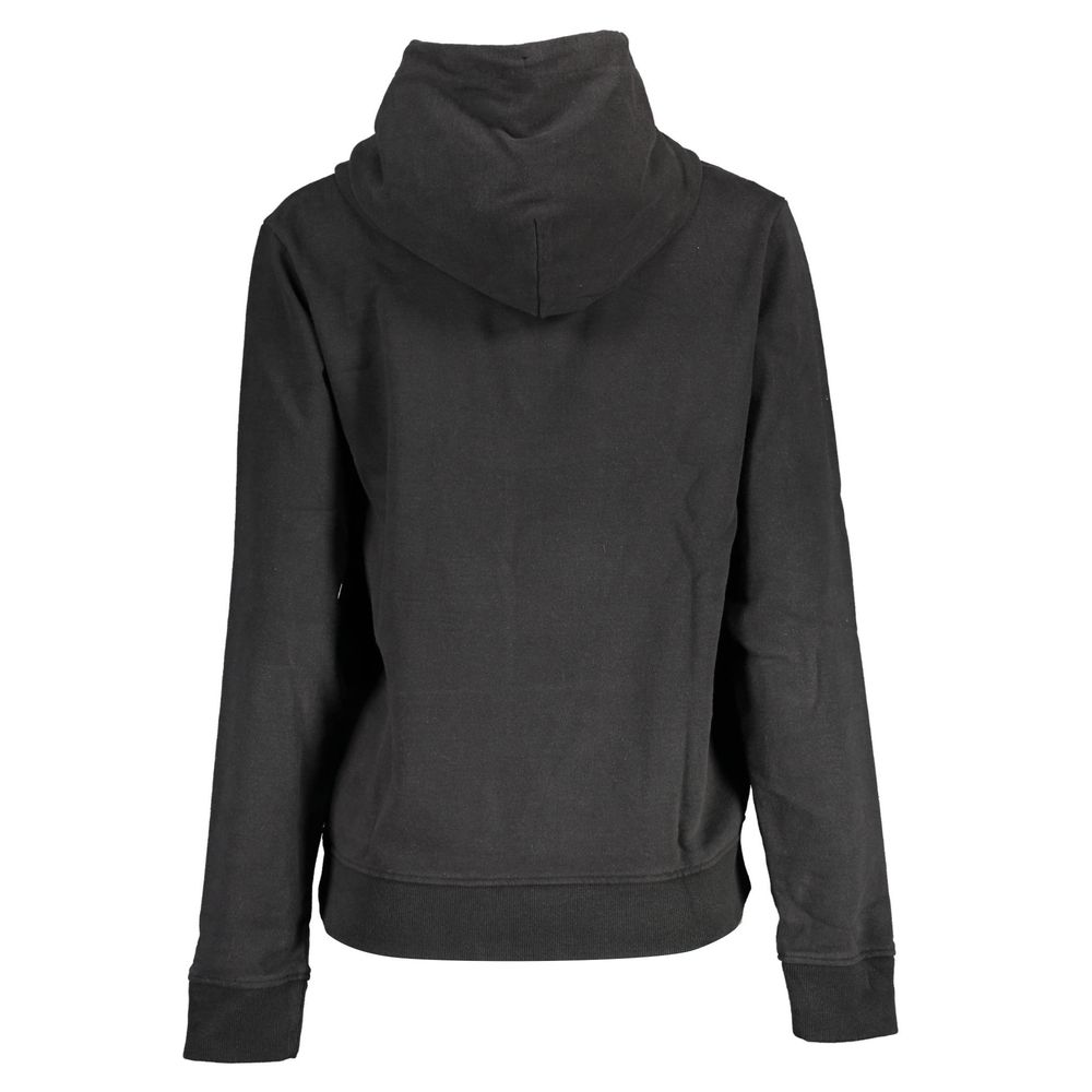 Tommy Hilfiger Black Cotton Women Women's Hoodie