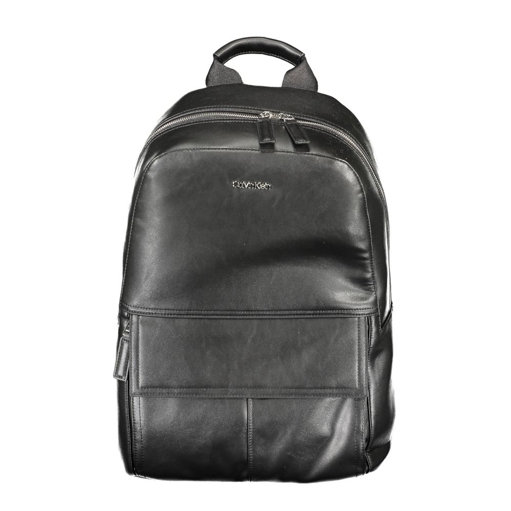 Calvin Klein Black Polyester Men Men's Backpack