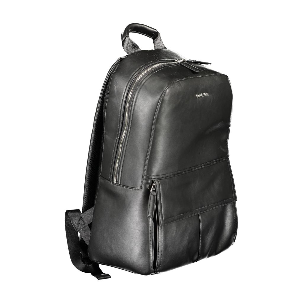 Calvin Klein Black Polyester Men Men's Backpack