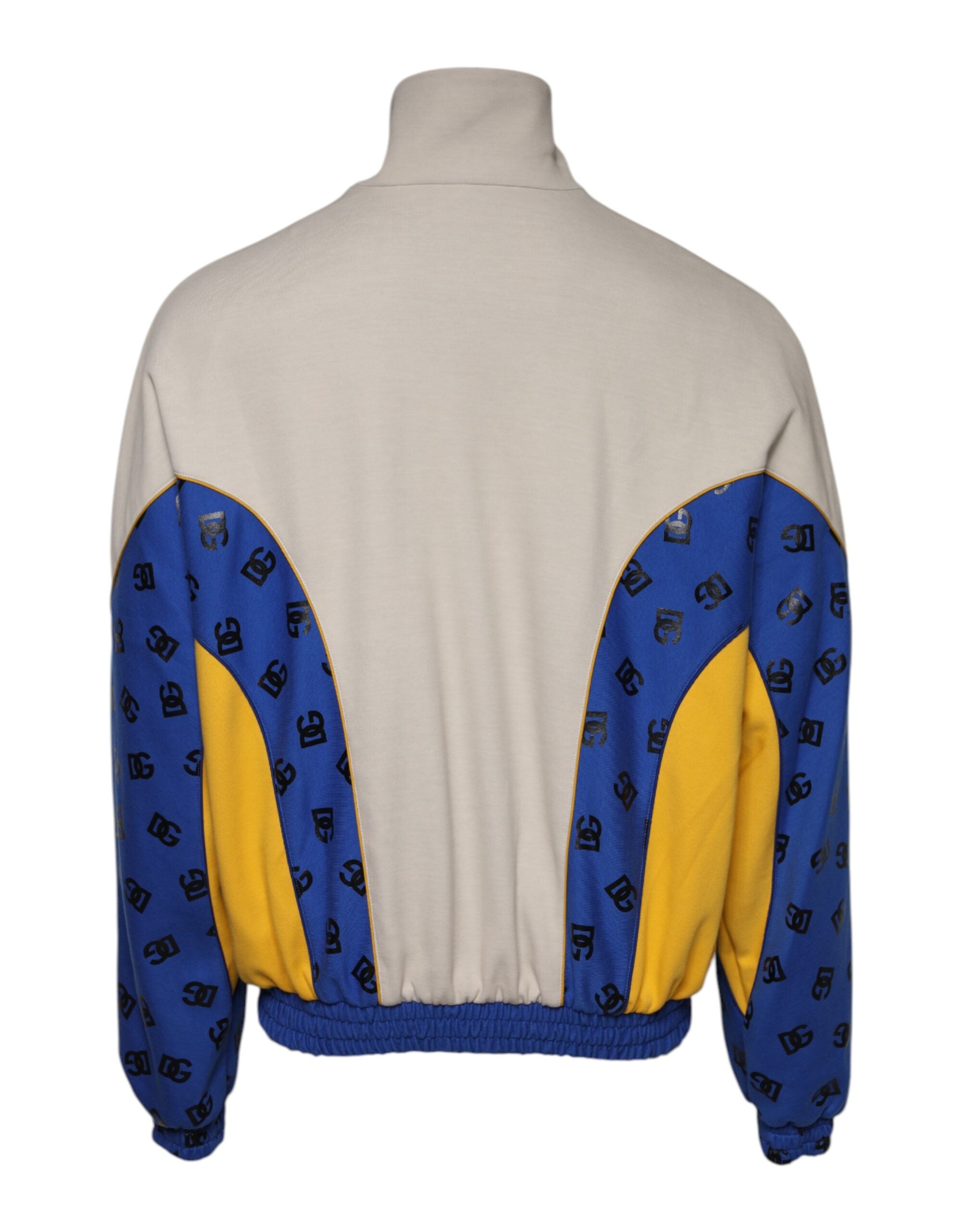 Dolce & Gabbana Multicolor Polyester Full Zip Bomber Men's Jacket