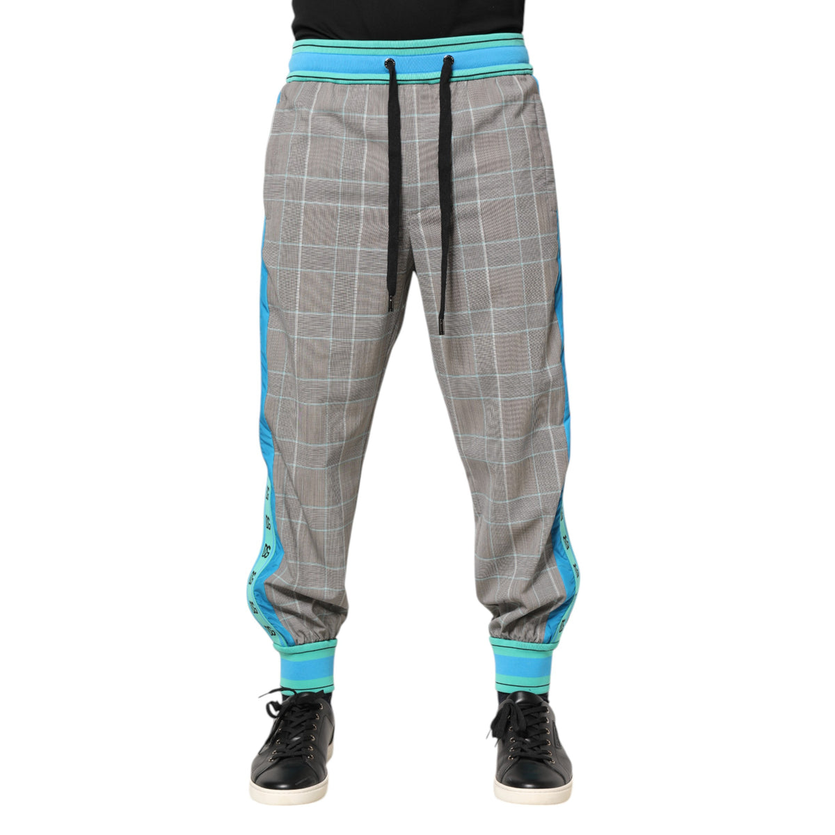 Dolce & Gabbana Multicolor Cotton Men Jogger SweatMen's Men's Pants