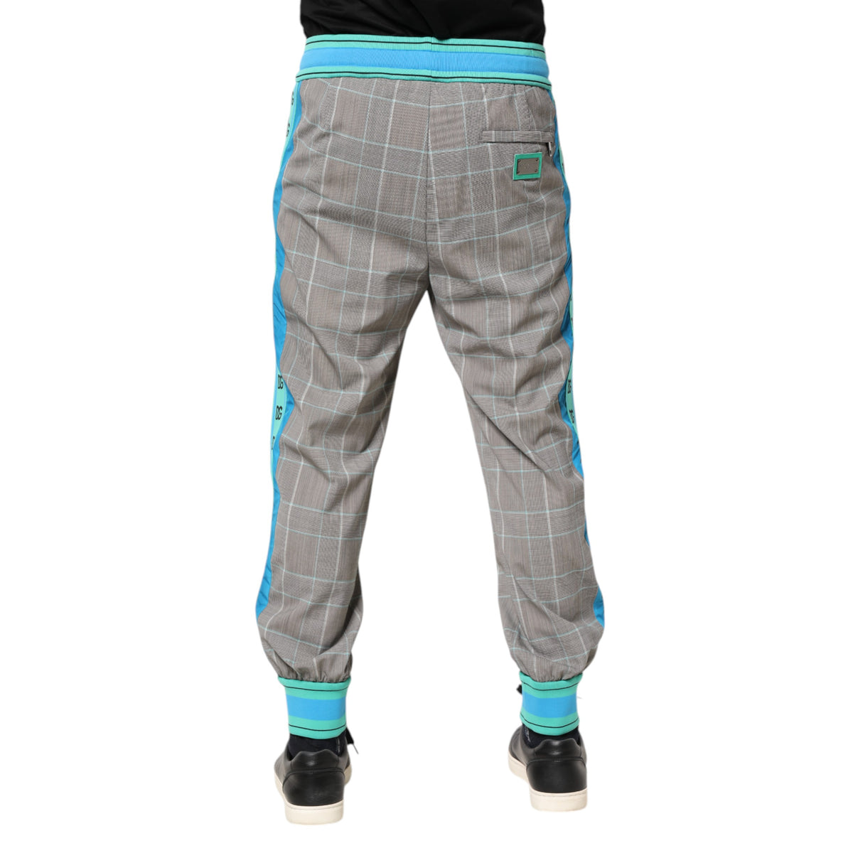 Dolce & Gabbana Multicolor Cotton Men Jogger SweatMen's Men's Pants