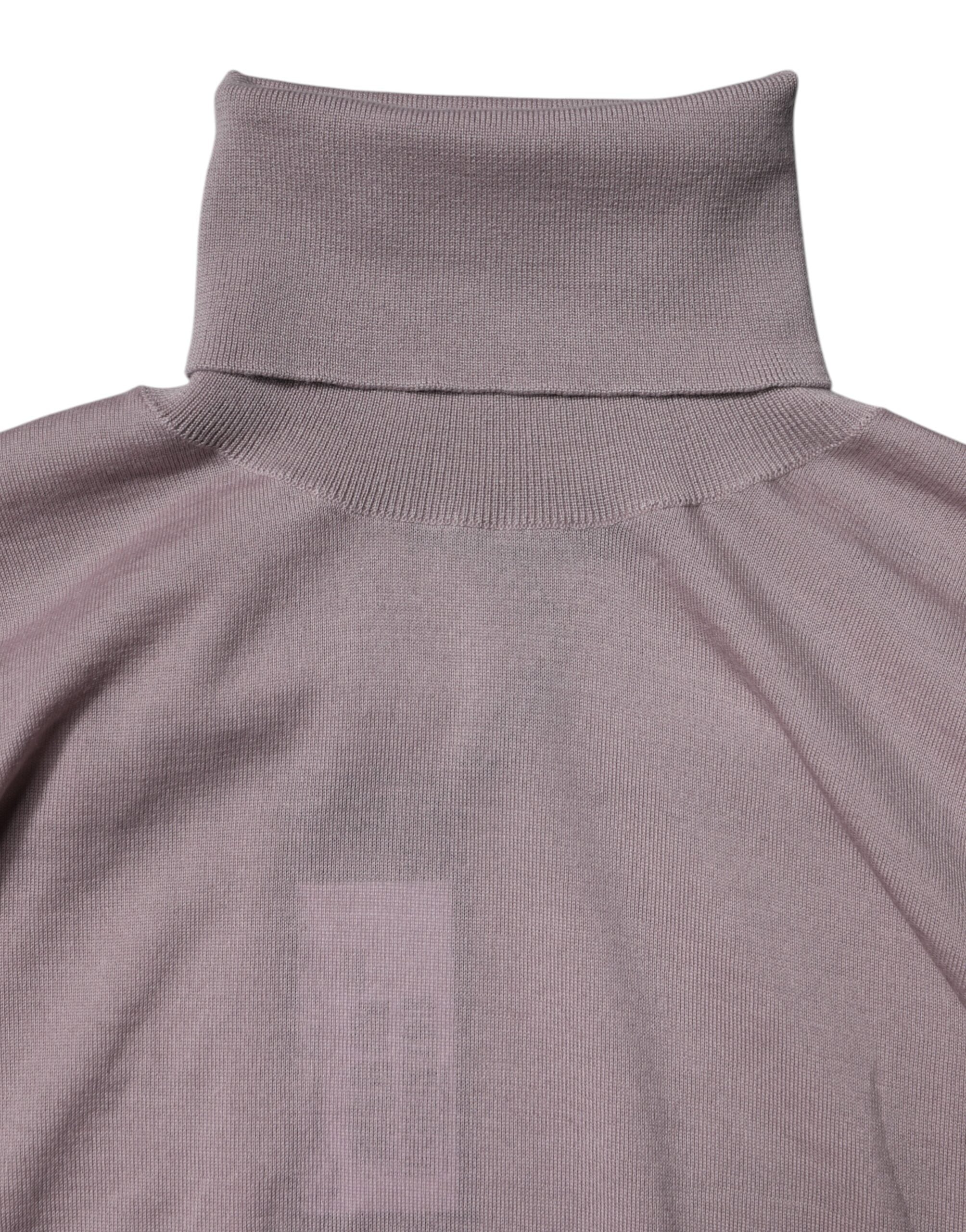 Dolce & Gabbana Brown Cashmere Knitted Men Pullover Men's Sweater