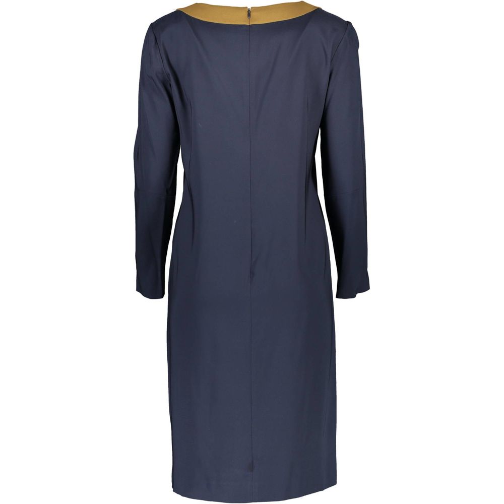 Gant Blu Viscosa Donna Women's Dress