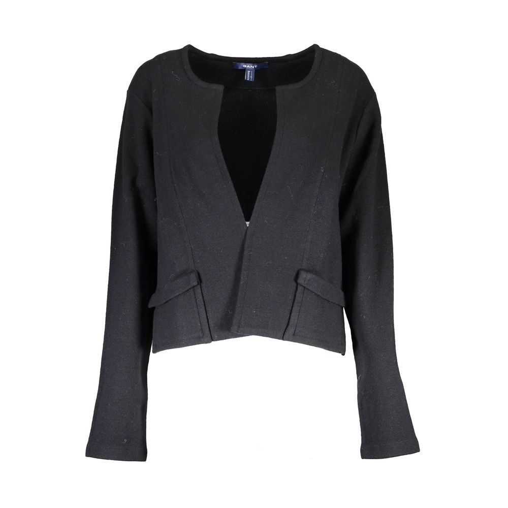 Gant Black Wool Women Women's Cardigan
