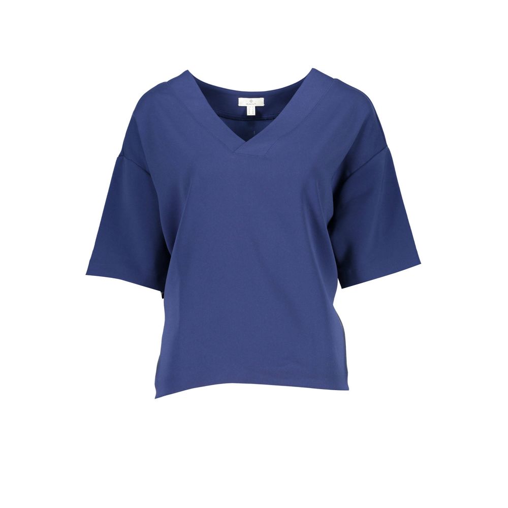 Gant Blue Cotton Women Women's T-Shirt