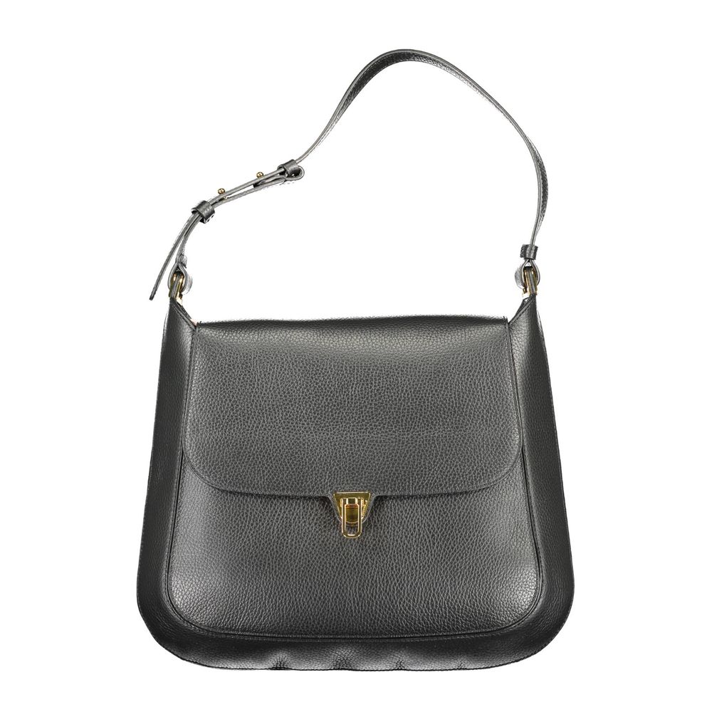 Coccinelle Black Leather Women Women's Handbag