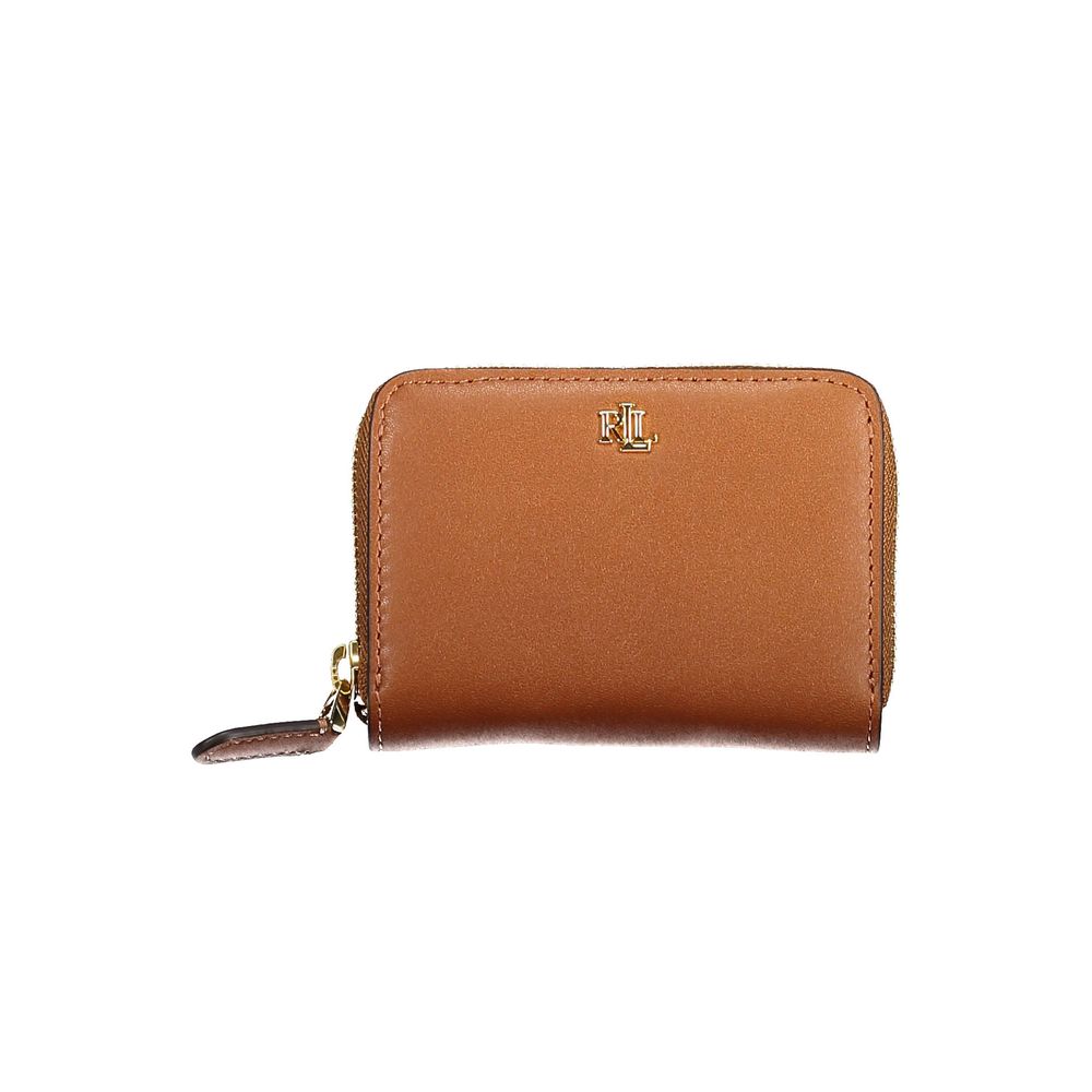 Ralph Lauren Brown Leather Women's Wallet