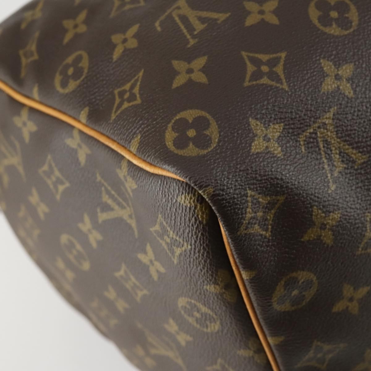 Louis Vuitton Keepall Monogram Canvas Brown Canvas Travel Bag Bag (Pre-Owned)