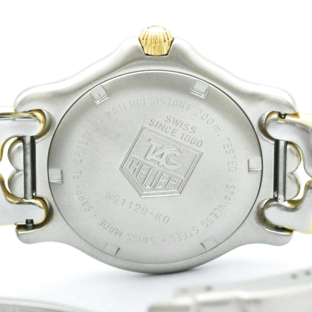 Tag Heuer Sel Professional 200M Quartz Stainless Steel And Gold Plated Watch (Pre-Owned)