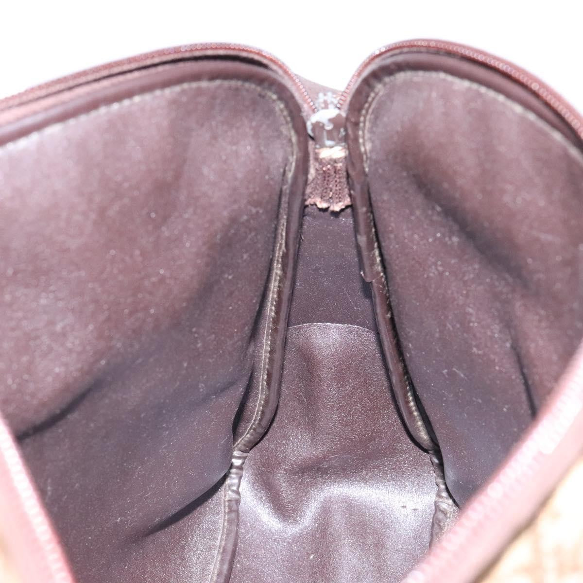 Christian Dior Vintage Trotter Canvas Brown Canvas Bag (Pre-Owned)
