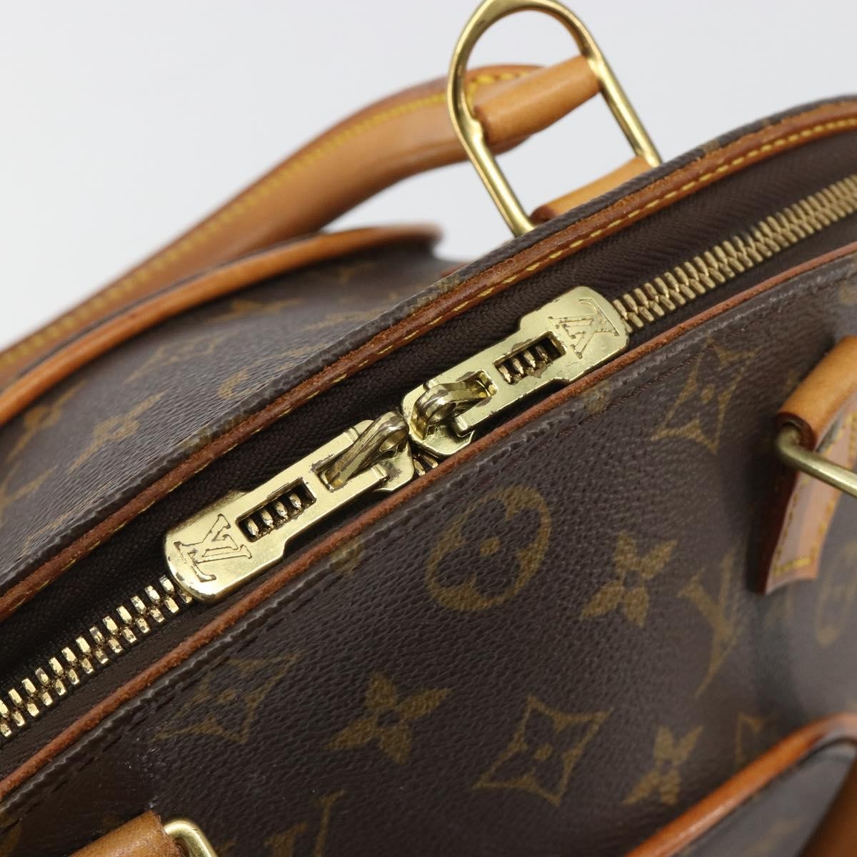 Louis Vuitton Ellipse Monogram Canvas Brown Canvas Handbag (Pre-Owned)