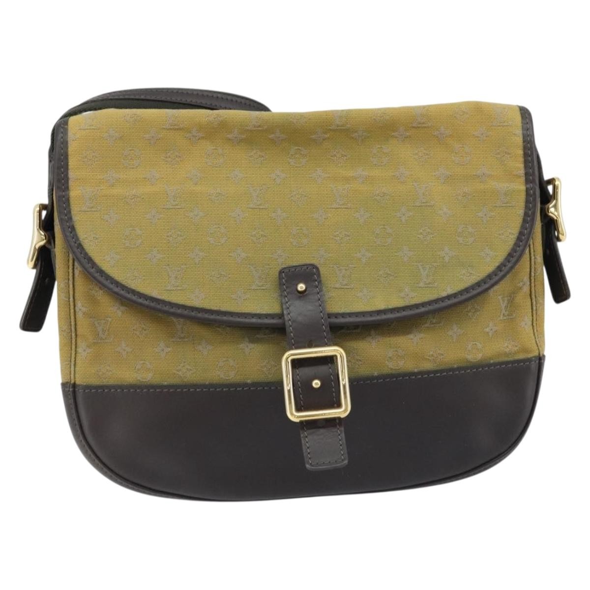 Louis Vuitton Marjorie Mini Lin Khaki Canvas Shoulder Bag Bag (Pre-Owned)