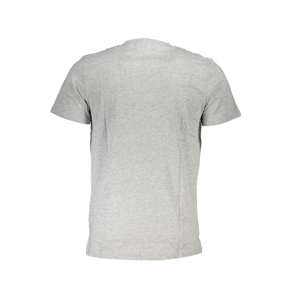 Cavalli Class Grigio Cotton Men Men's T-Shirt