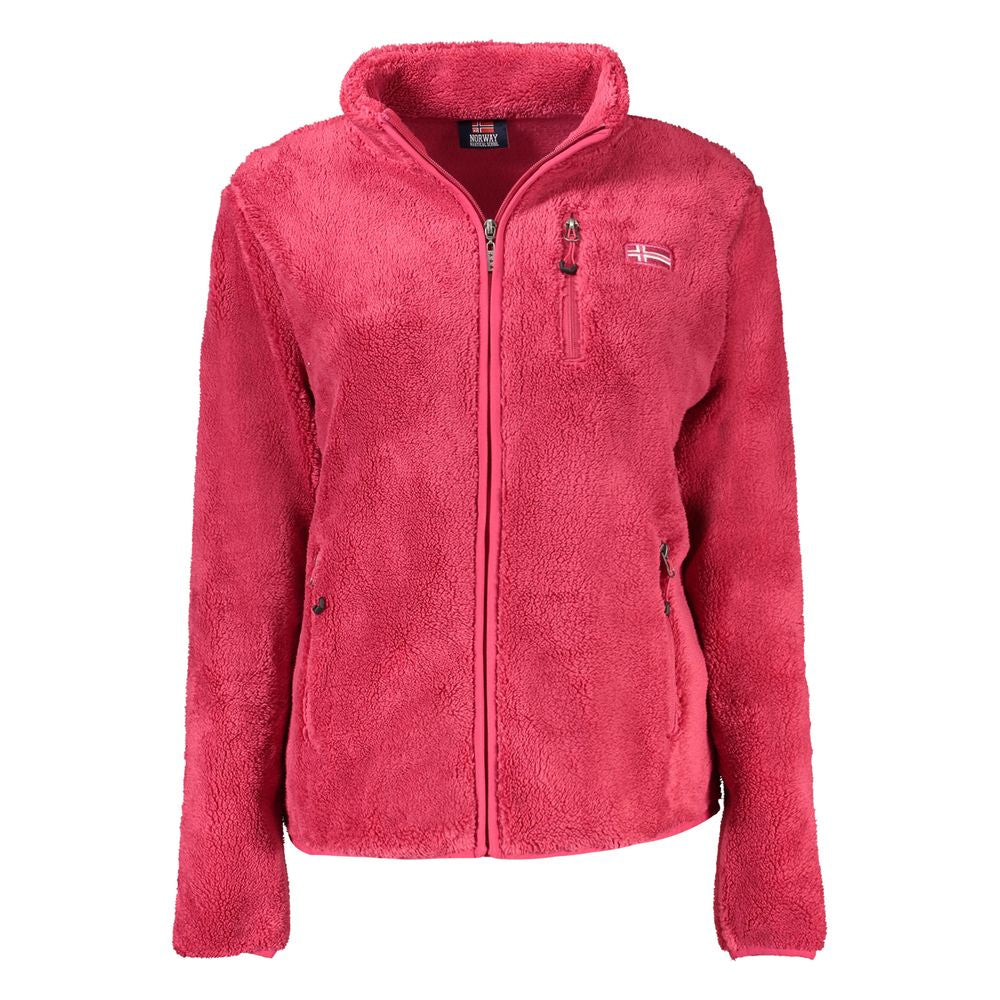 Norway 1963 Pink Polyester Women Women's Jacket