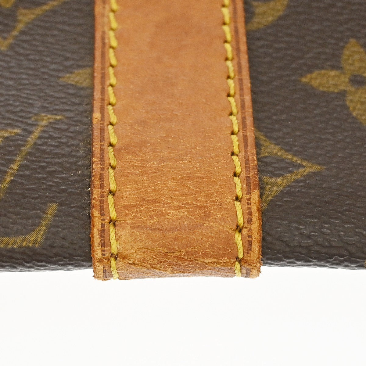 Louis Vuitton Keepall Monogram Canvas Brown Canvas Travel Bag Bag (Pre-Owned)