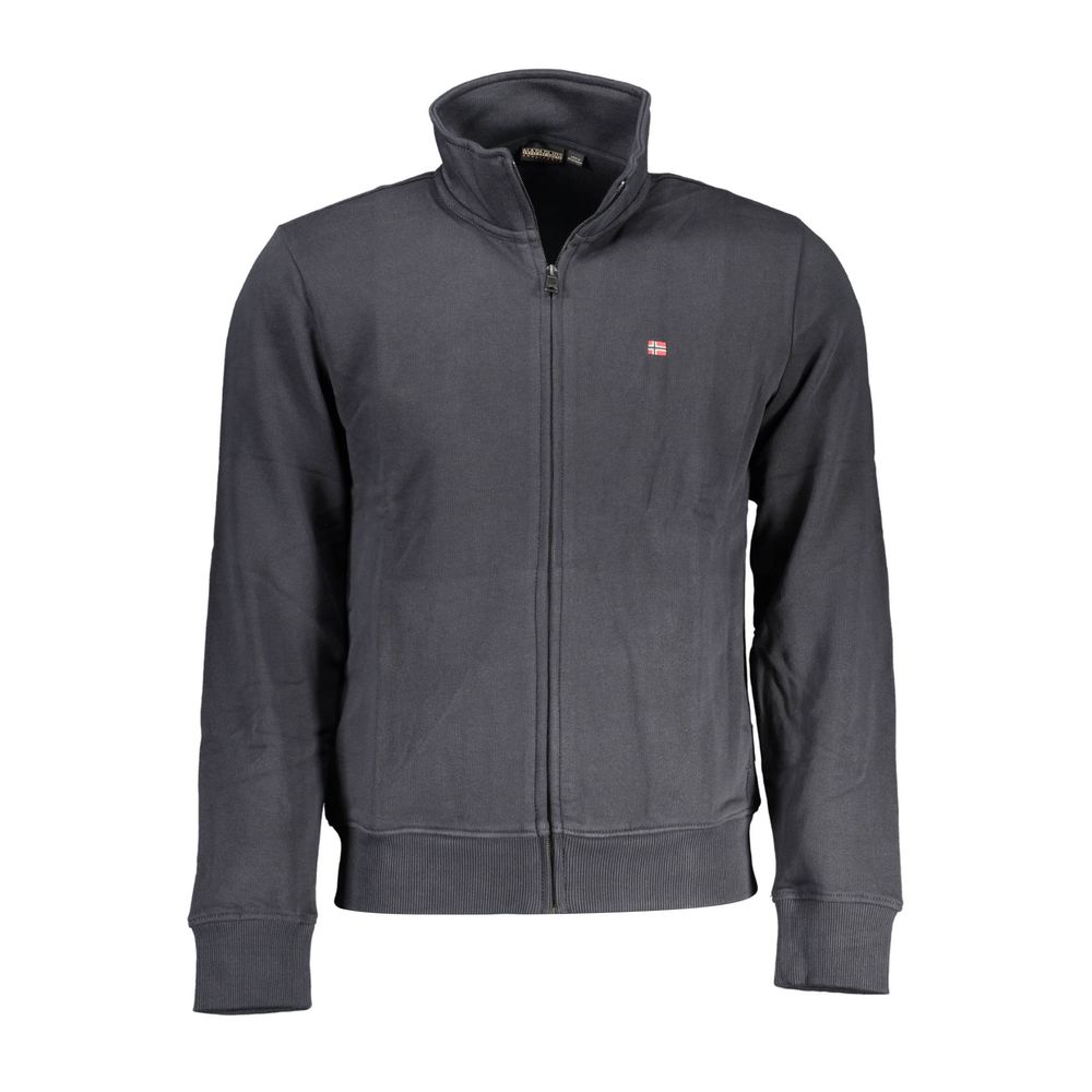 Napapijri Black Cotton Men Men's Sweater