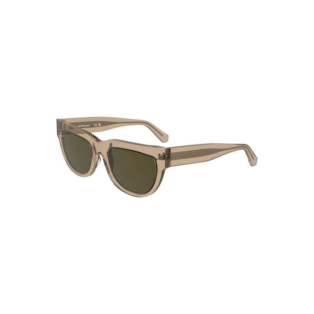 Calvin Klein Marrone Acetate Women Women's Sunglasses