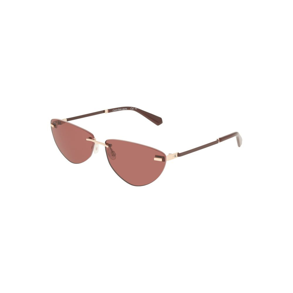 Calvin Klein Rosa Metallo Women Women's Sunglass