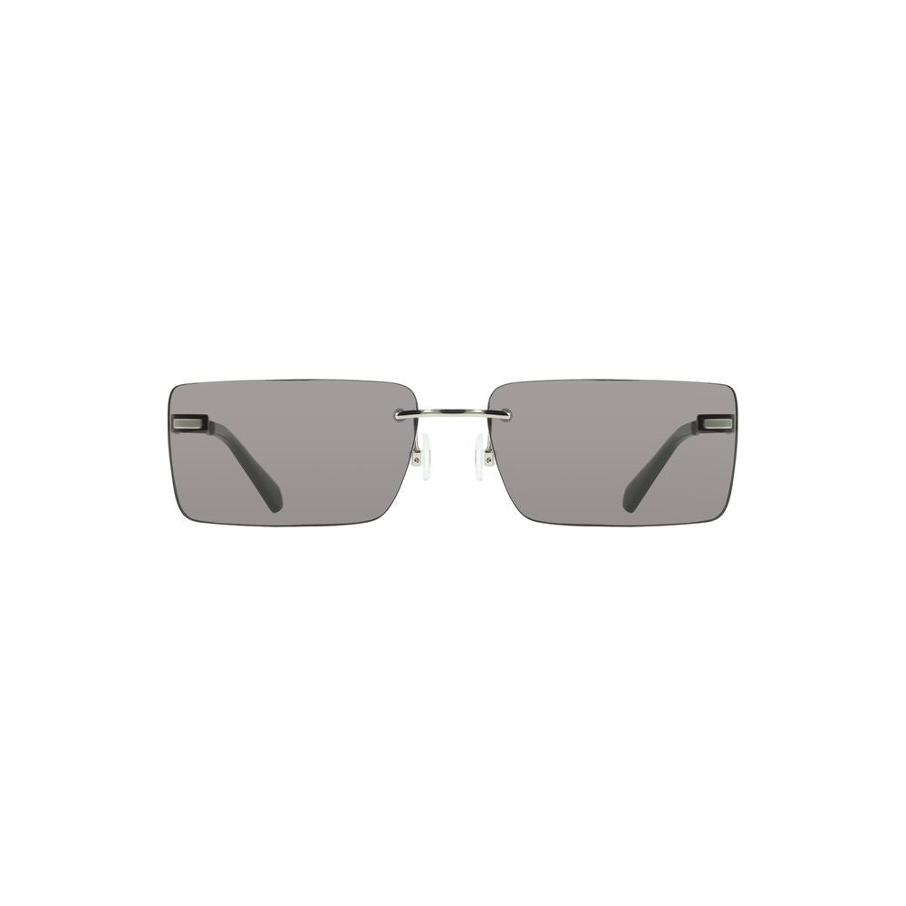 Calvin Klein Black Metal Women Women's Sunglasses