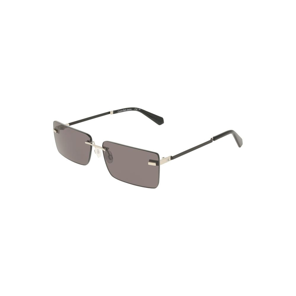 Calvin Klein Black Metal Women Women's Sunglasses