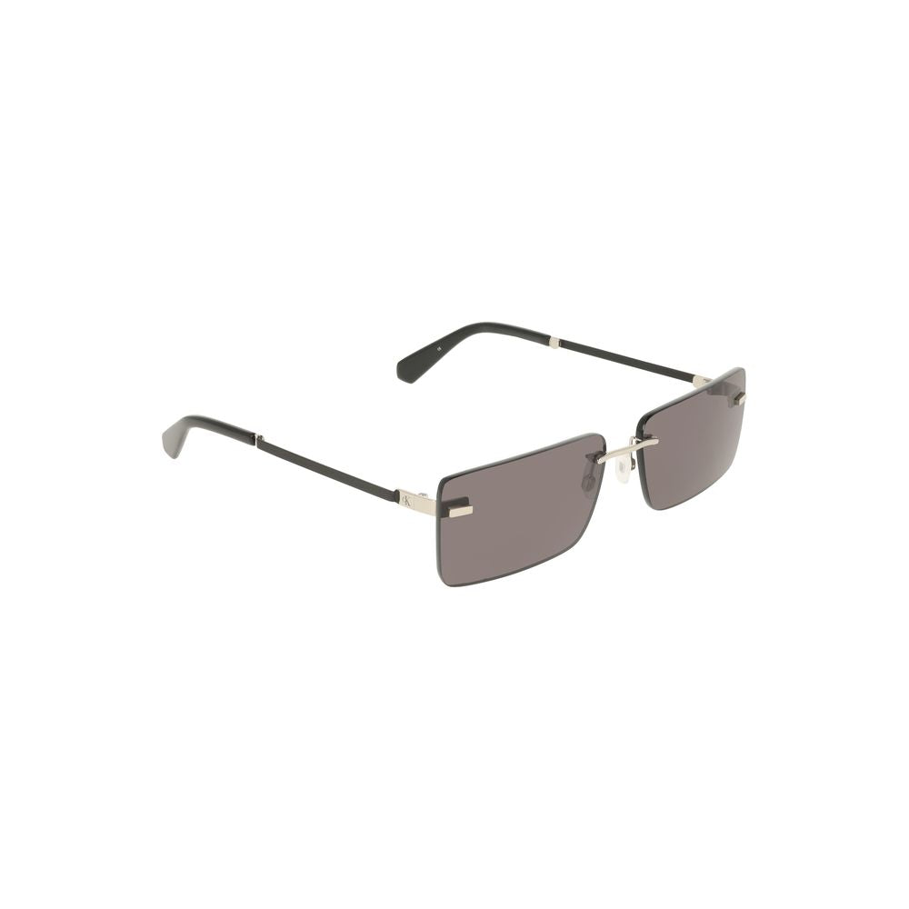 Calvin Klein Black Metal Women Women's Sunglasses