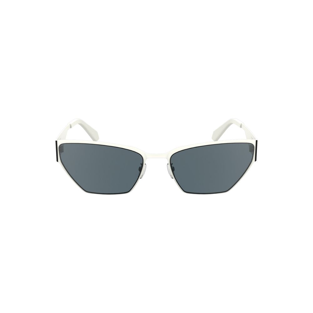 Calvin Klein White Metal Women Women's Sunglasses