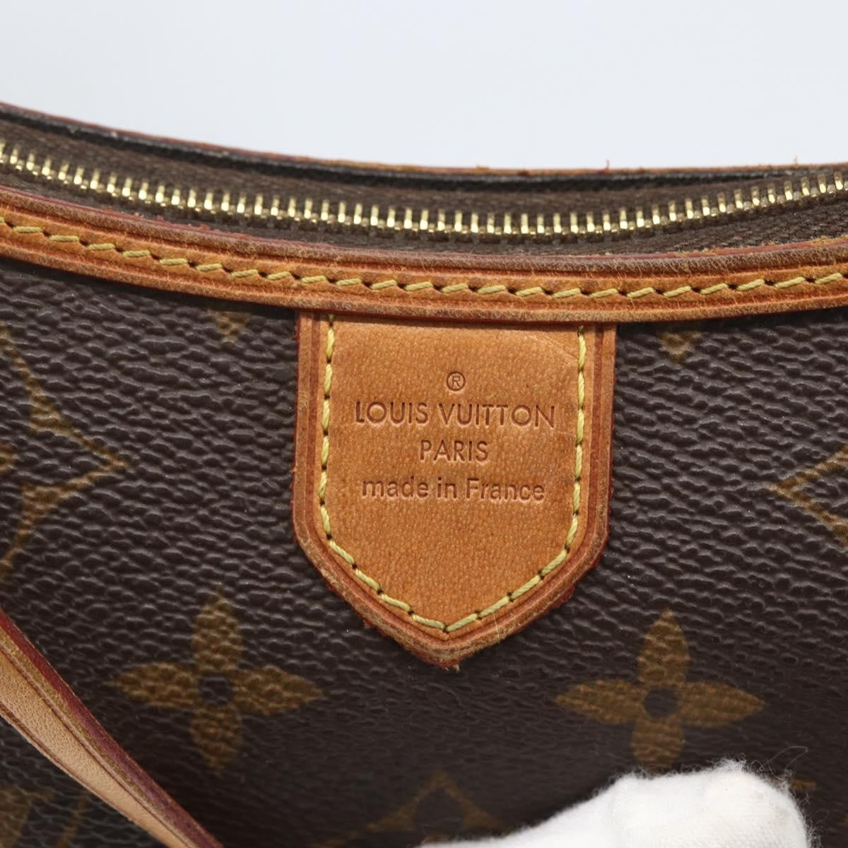 Louis Vuitton Delightful Pochette Monogram Canvas Brown Canvas Clutche & Pouche Bag (Pre-Owned)