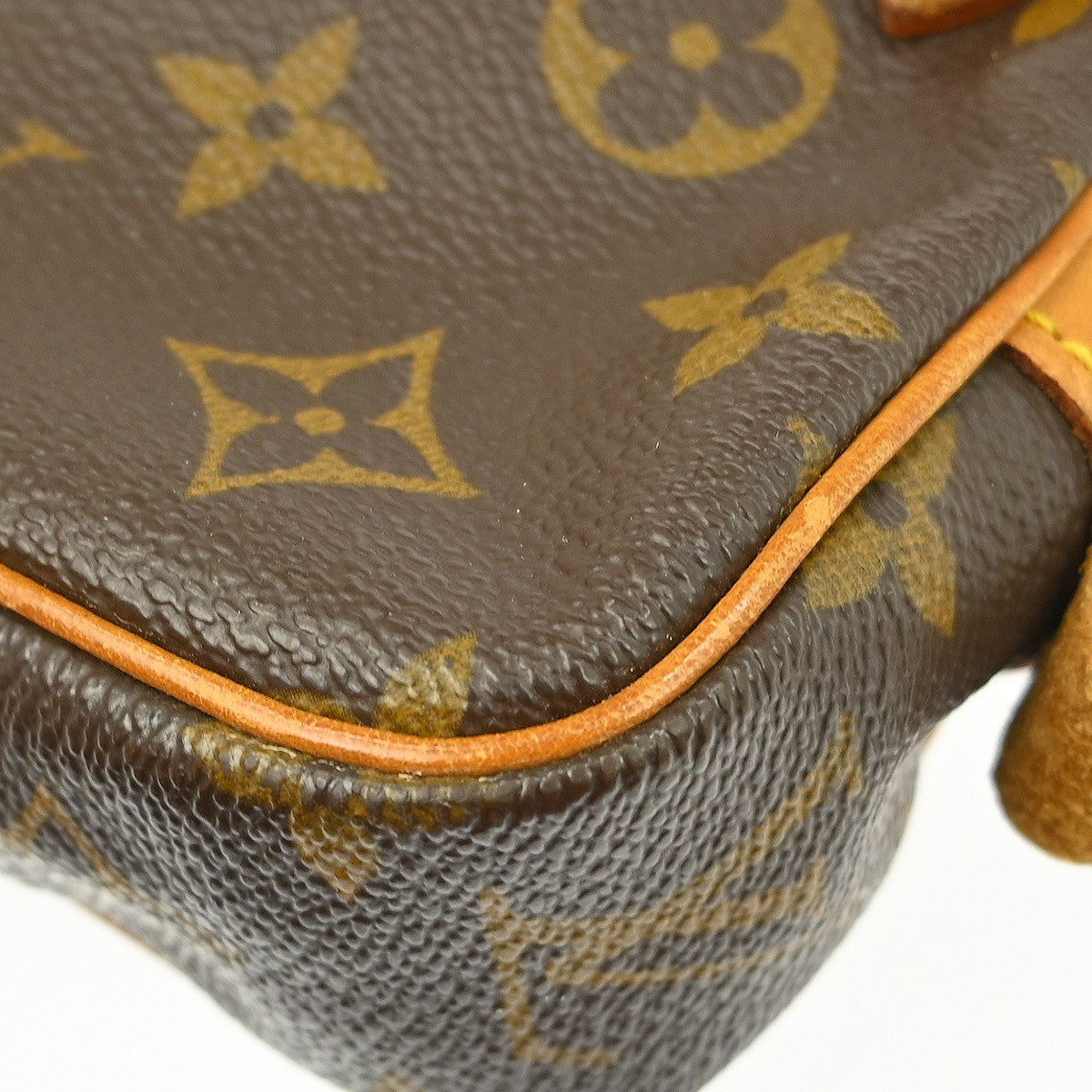 Louis Vuitton Pochette Marly Bandouliere Monogram Canvas Brown Canvas Shoulder Bag Bag (Pre-Owned)