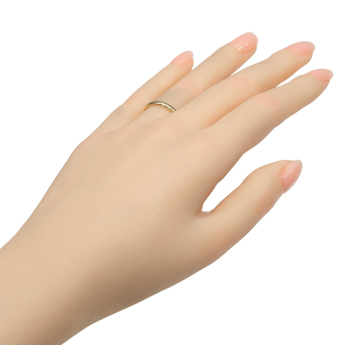 Tiffany & Co. Classic Wedding Band 18K Yellow Gold Gold Yellow_Gold Ring Jewelry (Pre-Owned)
