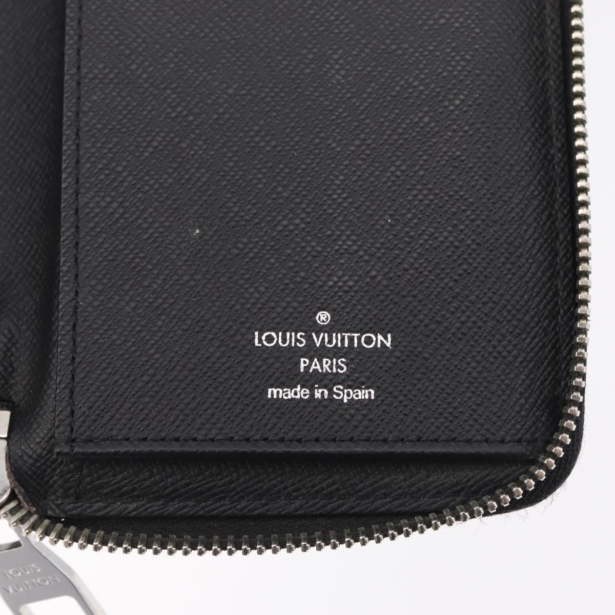 Louis Vuitton Zippy Damier Graphite Gray Canvas Wallets Accessory (Pre-Owned)