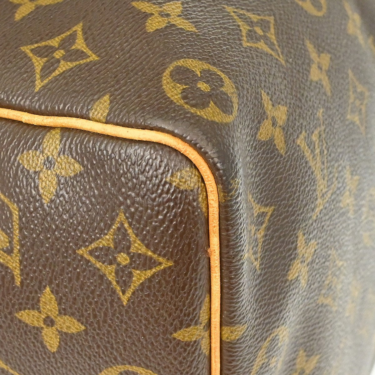 Louis Vuitton Keepall Monogram Canvas Brown Canvas Travel Bag Bag (Pre-Owned)