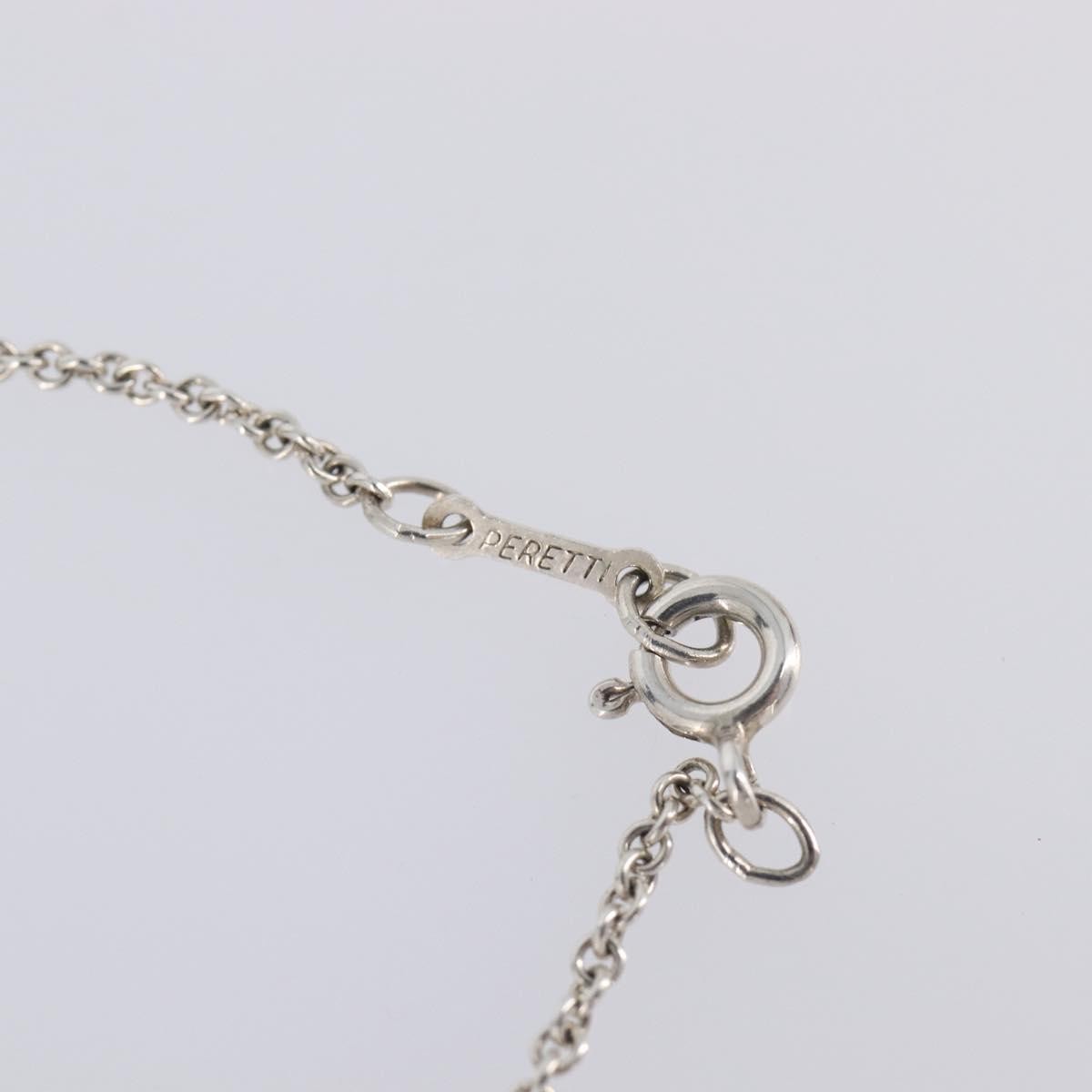 Tiffany & Co. Elsa Peretti Open Heart Pendant Sterling Silver Silver Silver Necklace Jewelry (Pre-Owned)