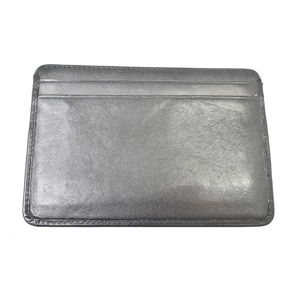 Chanel Cambon Card Holder Quilted Lambskin Black Leather Card Holders Accessory (Pre-Owned)