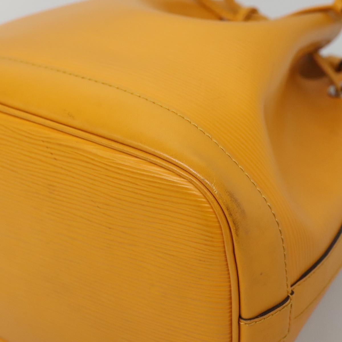 Louis Vuitton Petit Noe Nm Epi Leather Yellow Leather Shoulder Bag Bag (Pre-Owned)